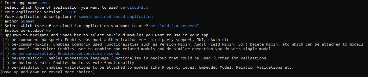 create-oe-cloud-2xserverUI