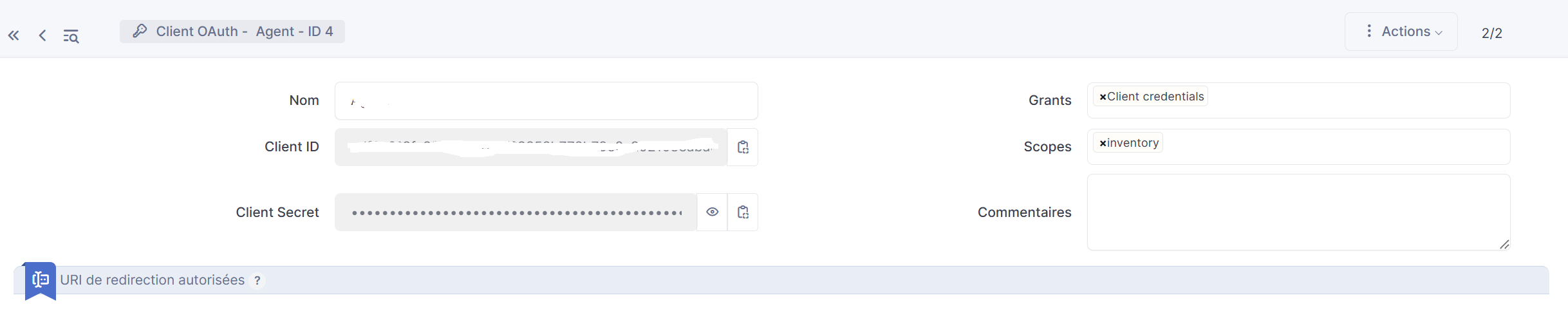 OAuth Authentication Error: 