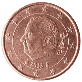 Belgium 1 cent coin obverse 2