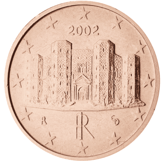 Italy 1 cent coin obverse
