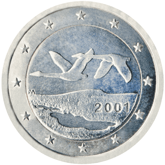 Finland 1 euro coin obverse