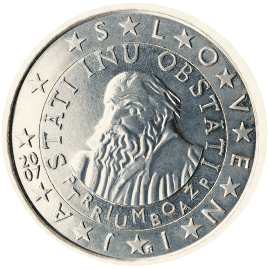 Slovenia 1 euro coin obverse