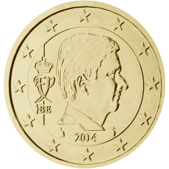 Belgium 10 cent coin obverse 3