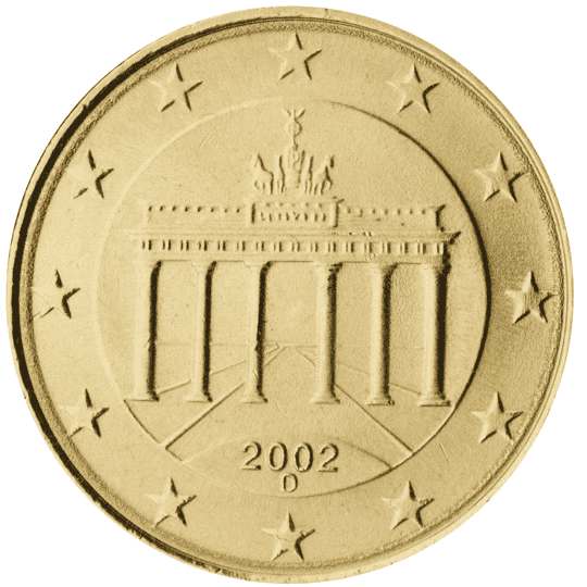 Germany 10 cent coin obverse