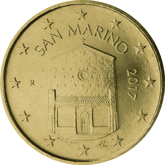 San Marino 10 cent coin obverse 2