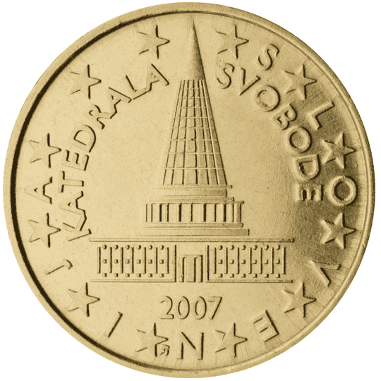 Slovenia 10 cent coin obverse