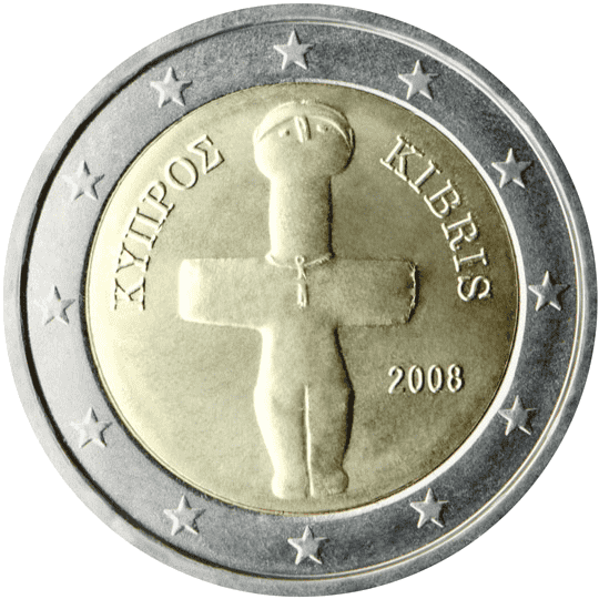 Cyprus 2 euro coin obverse