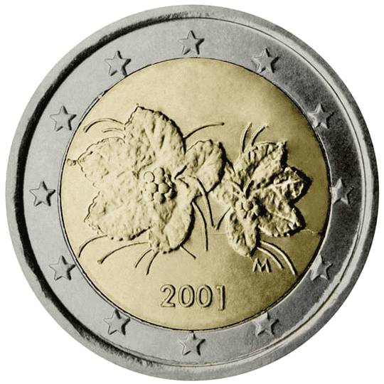 Finland 2 euro coin obverse