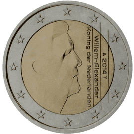 Netherlands 2 euro coin obverse 2