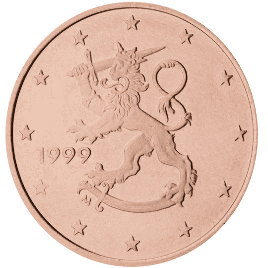 Finland 5 cent coin obverse