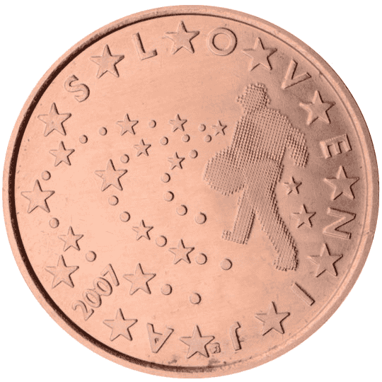 Slovenia 5 cent coin obverse