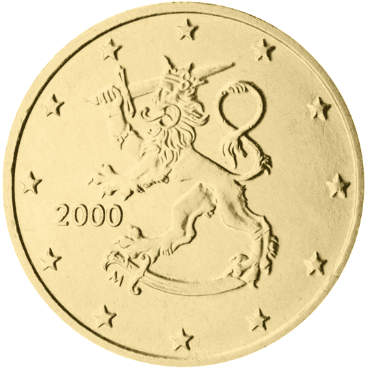 Finland 50 cent coin obverse