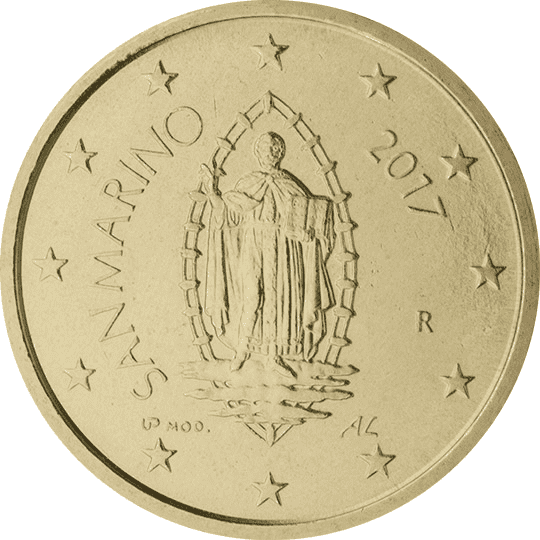 San Marino 50 cent coin obverse 2