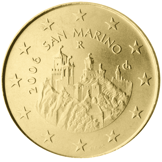San Marino 50 cent coin obverse 1