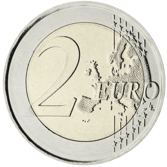 2 euro coin reverse 2