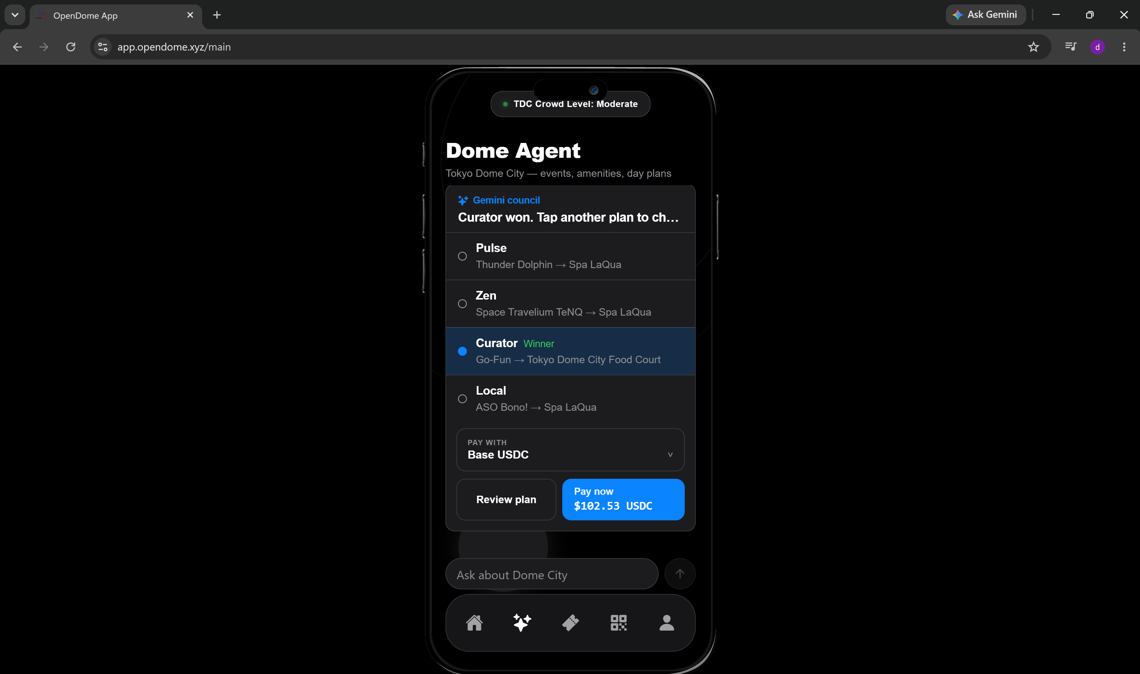 Ticket flow — request / agent / transaction / ticket