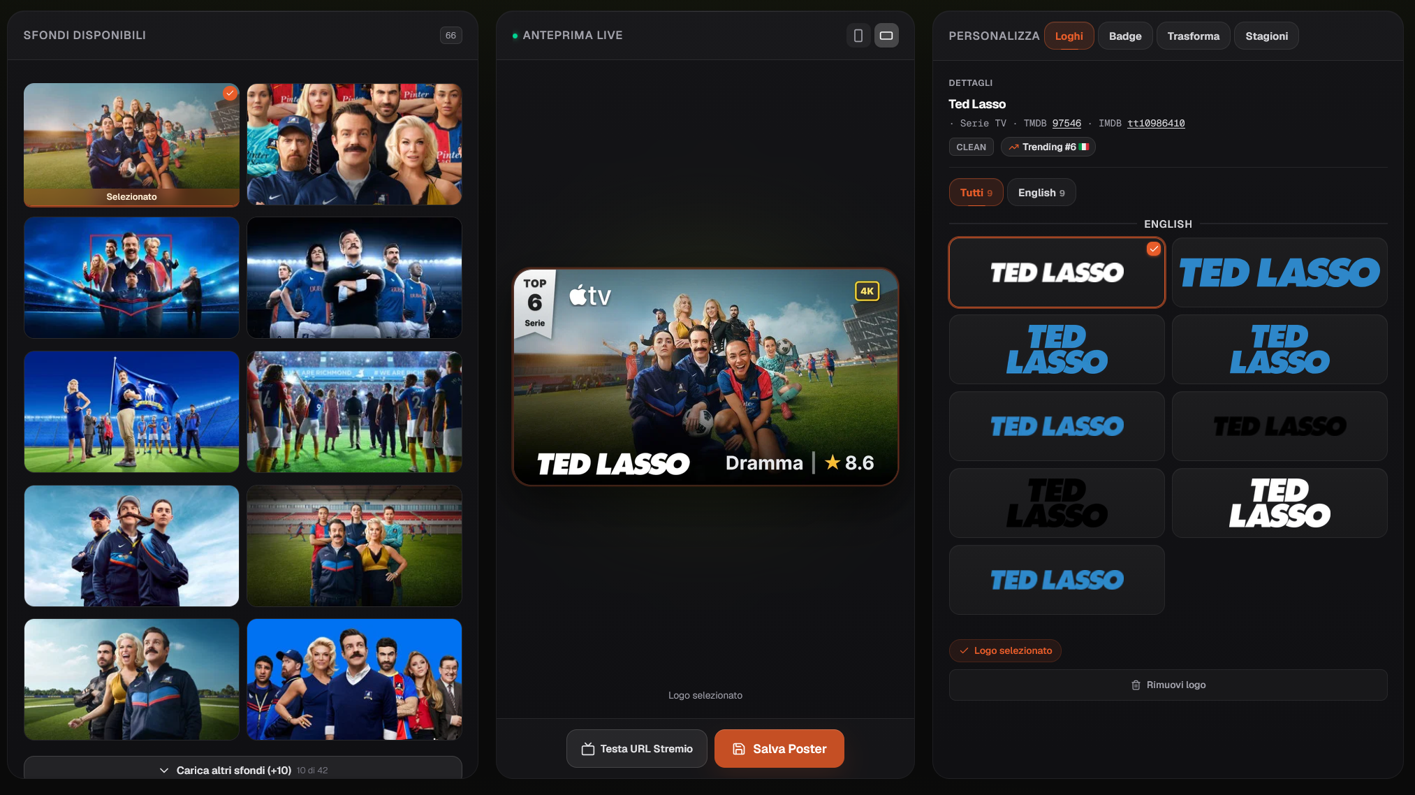 Landscape 16:9 Editor — Ted Lasso
