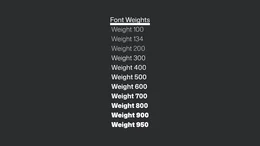 font_weights