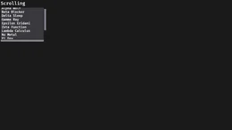 scrollbars