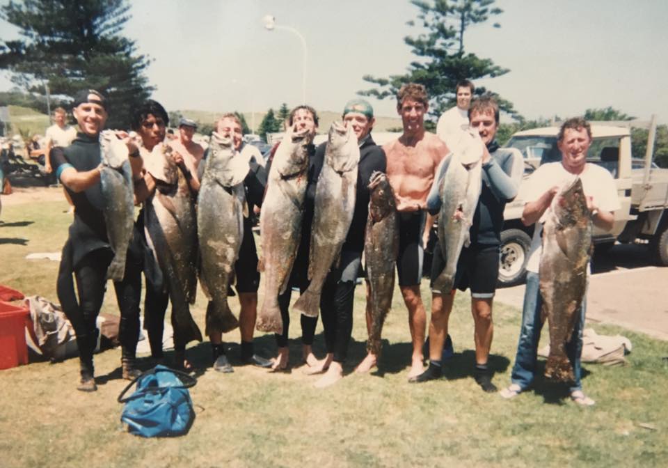NSUC team with an impressive mulloway haul