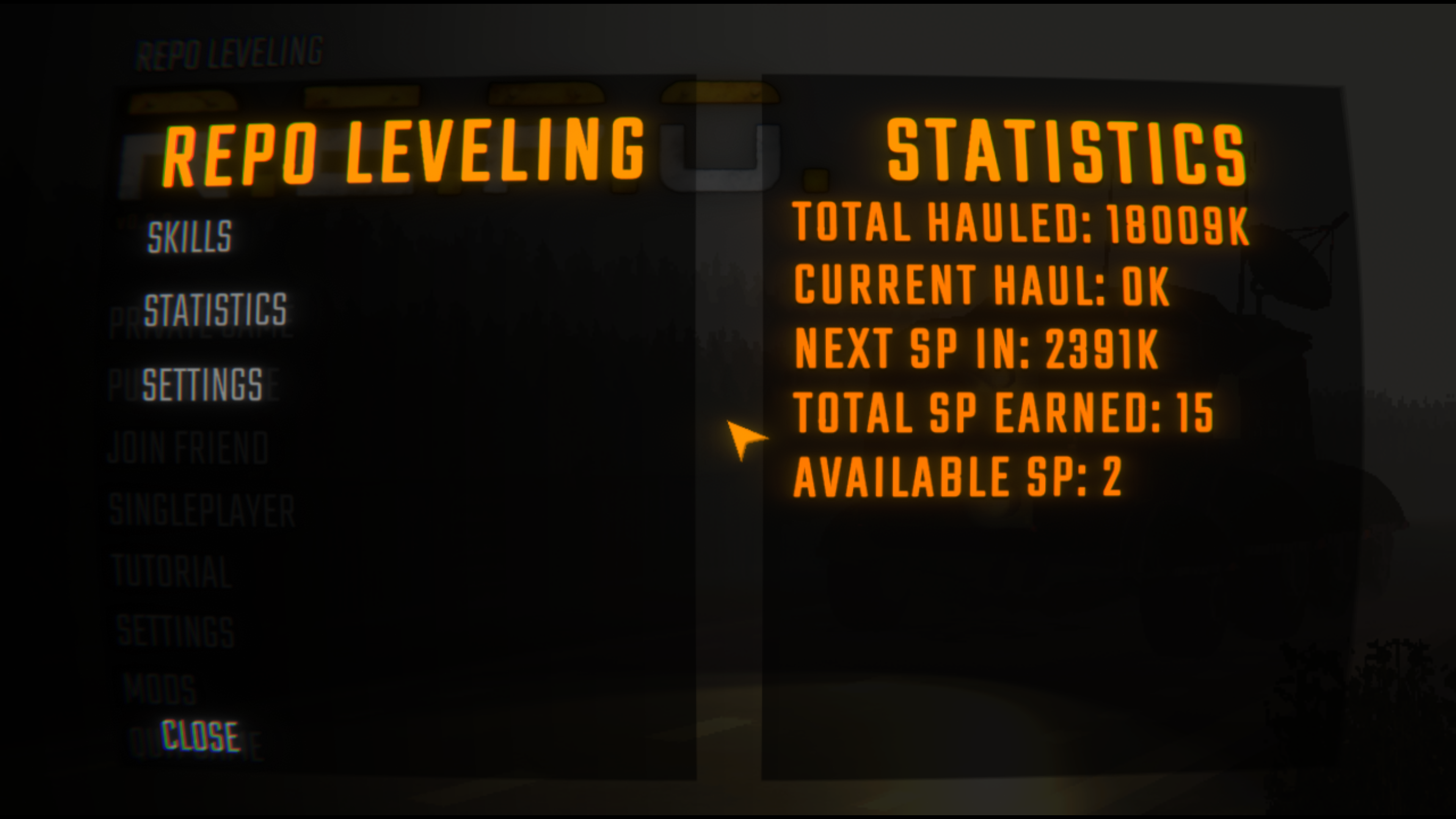 A picture of the Statistics Overview