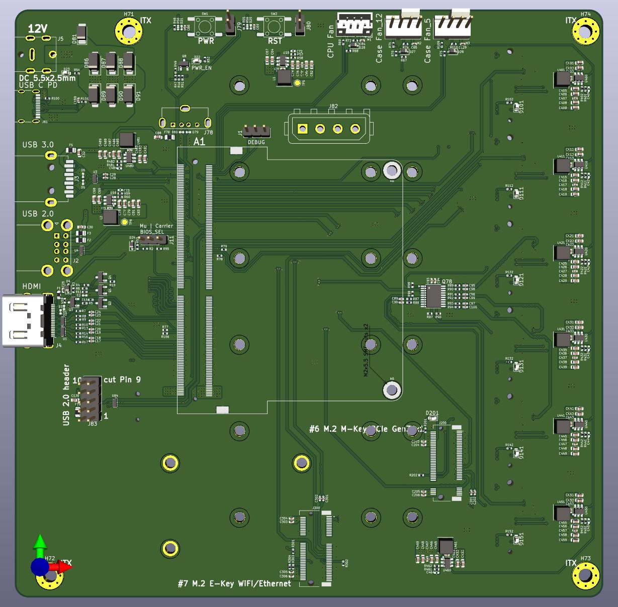Nvme Carrier all M2, from the project README