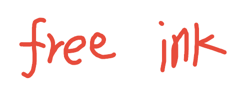 Freehand ink annotation example