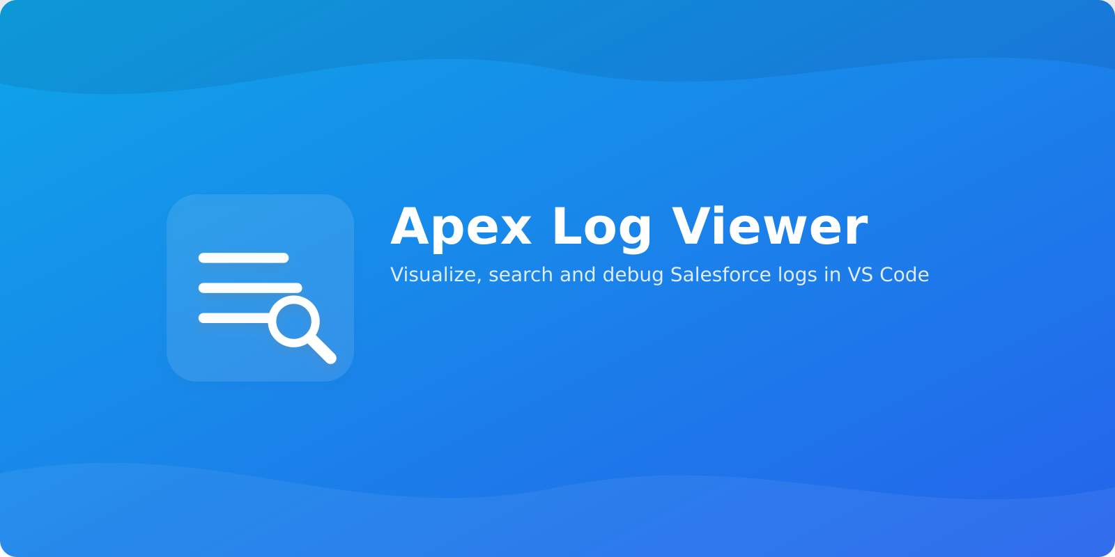 Apex Log Viewer banner