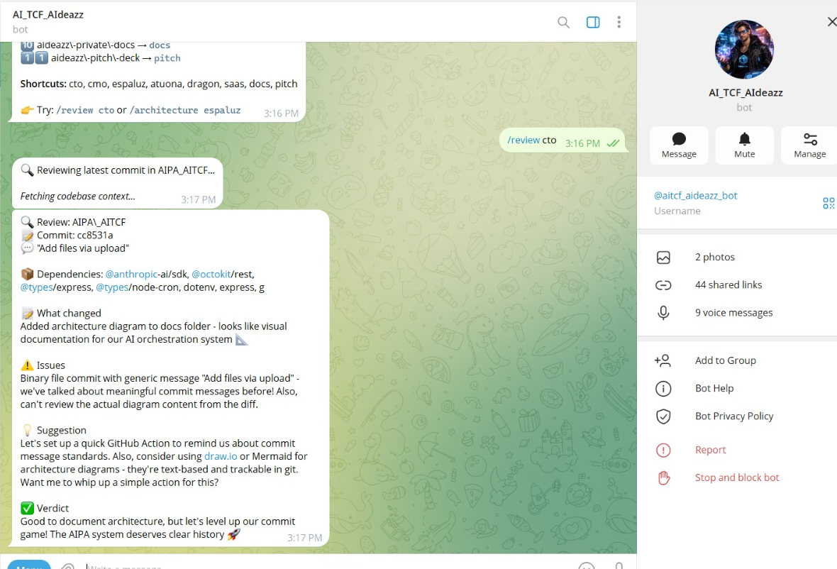 Telegram CTO