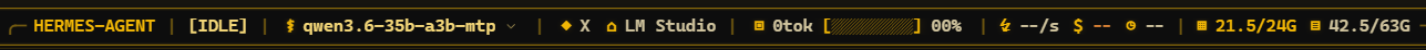Custom TelemetryTape status bar