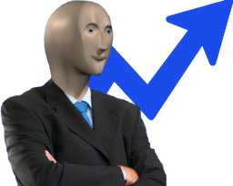 Meme Man Stonks Negocios