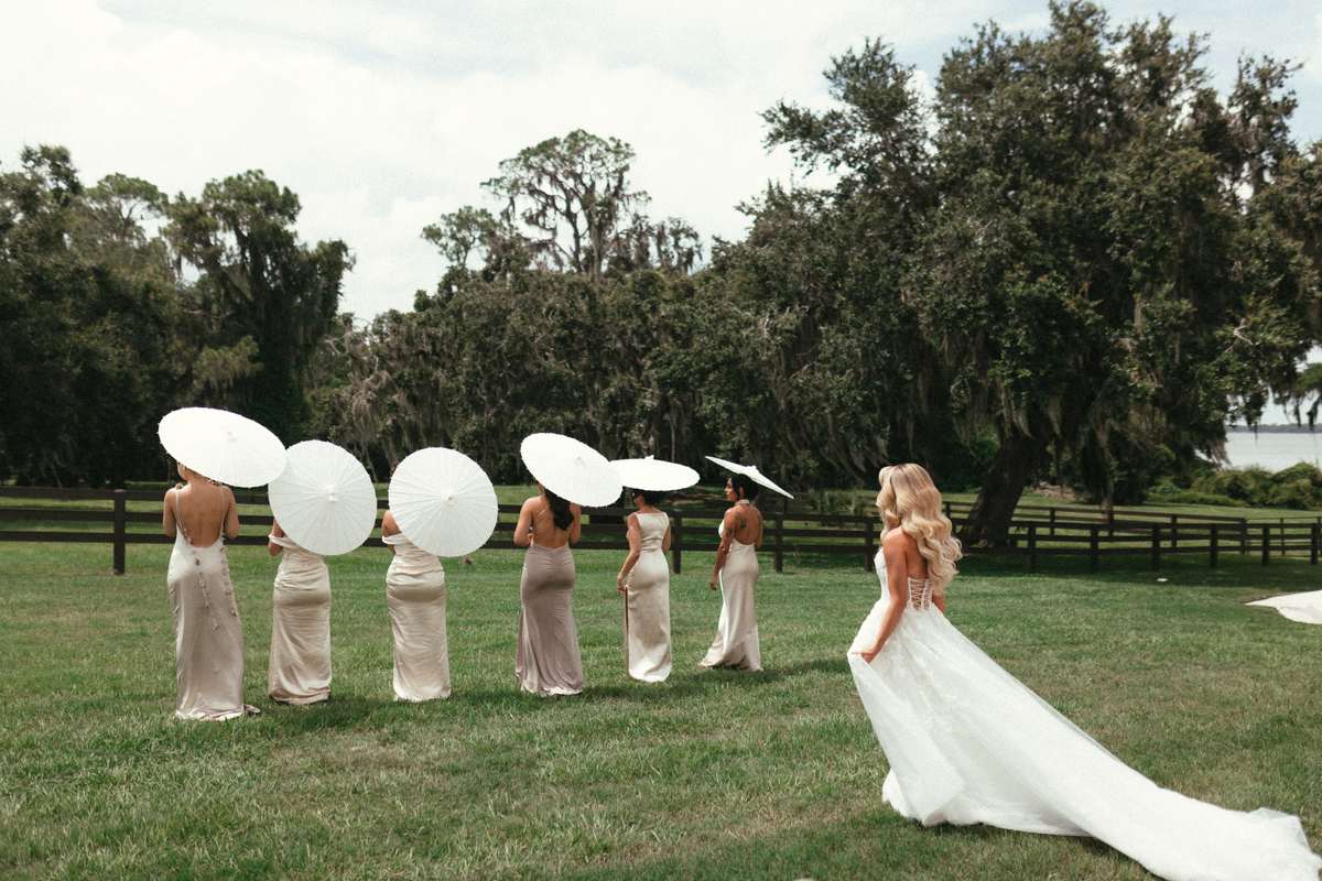 Emma Cast wedding party editorial