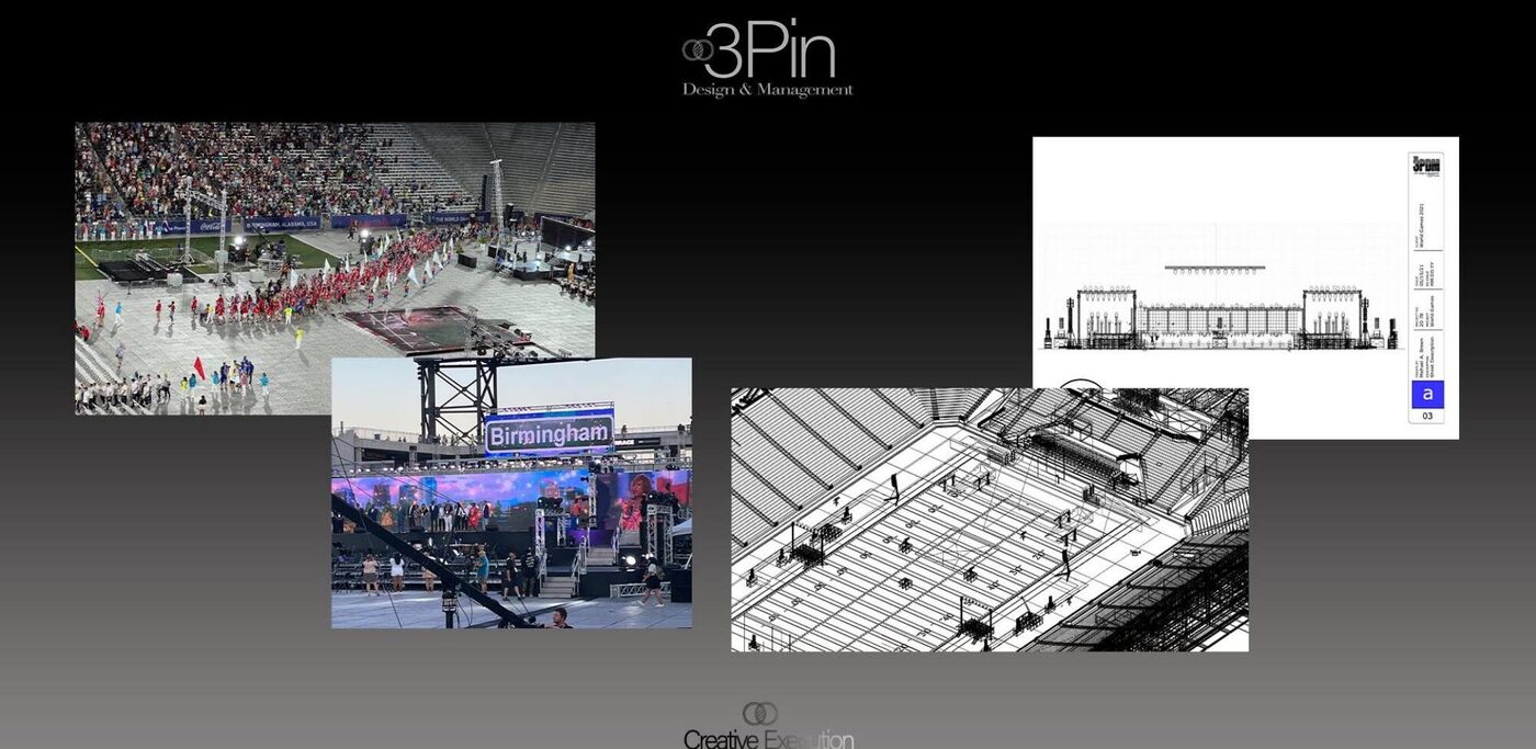 The World Games stadium production design