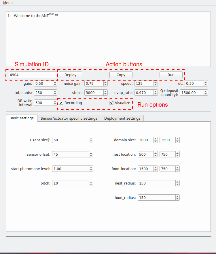 Gui layout