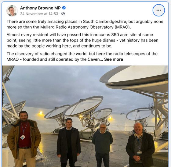 Visit to the group / MRAO