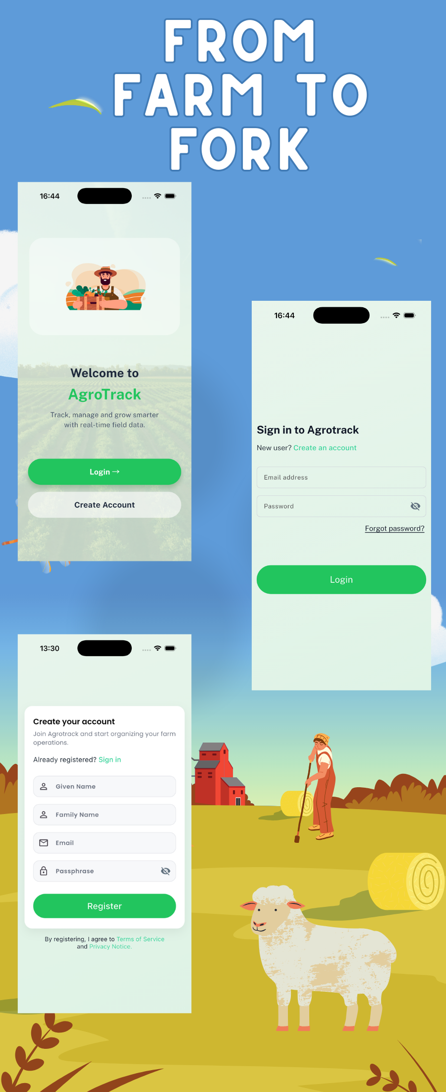AgroTrack – Smart Farm Management Flutter App