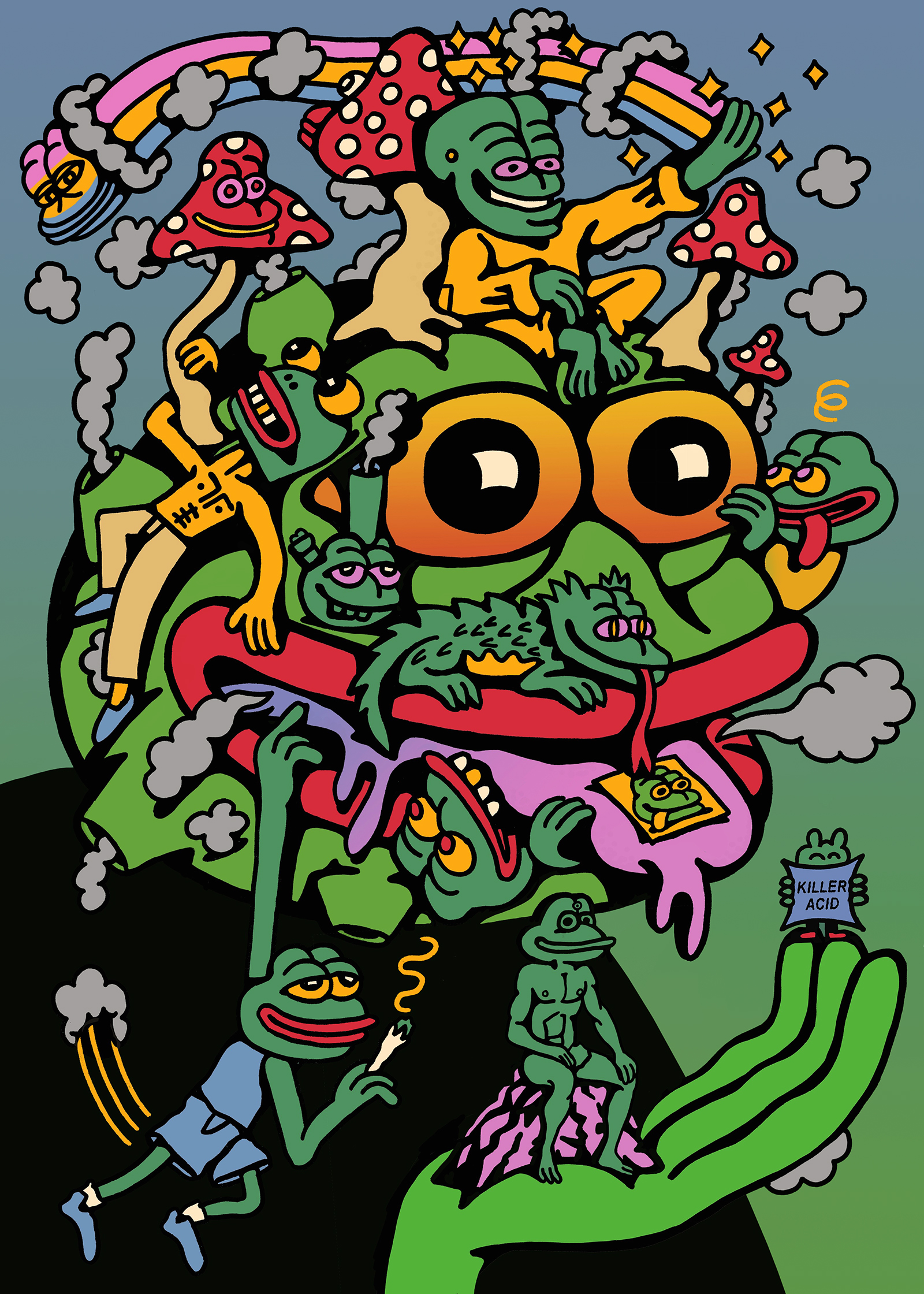 KLLRACIDPEPE Series 8, Card 33 [1/100]