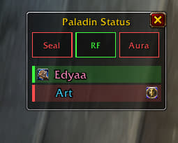 Sealkeeper status window