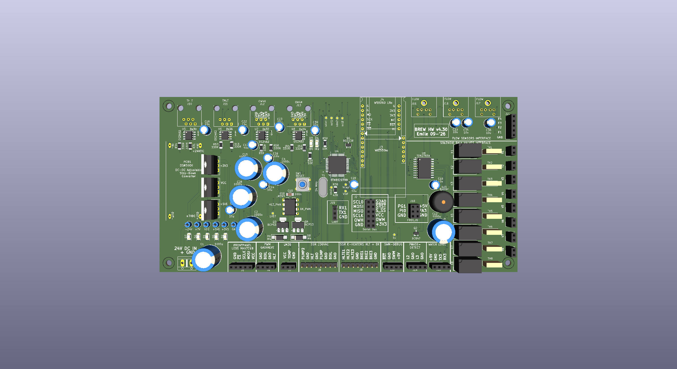 Brew Hardware STM8S207, from the project README