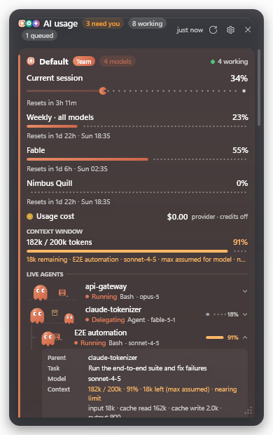 Glass theme