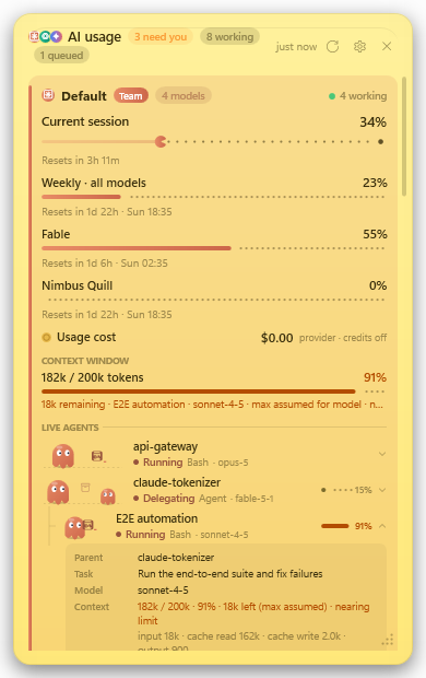 Sticky note theme