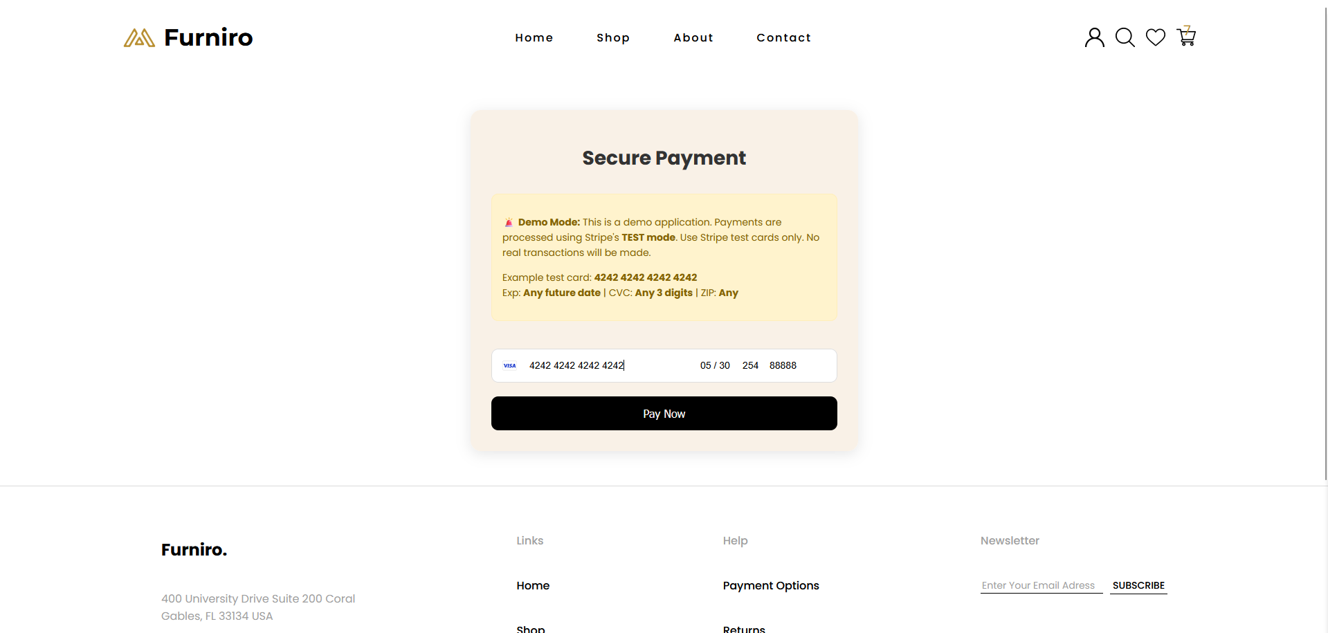 Payment Screenshot