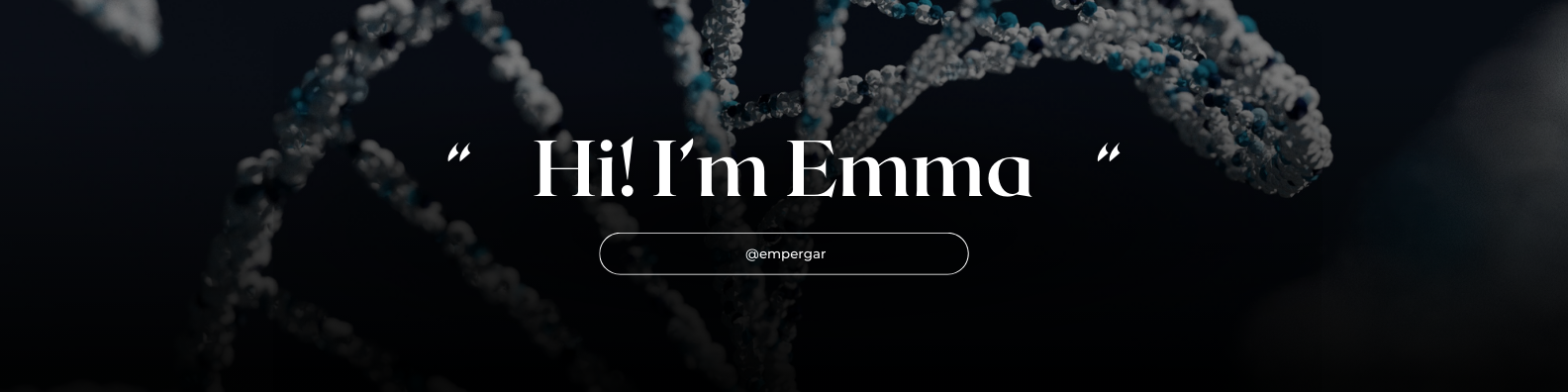 Hi, I'm Emma