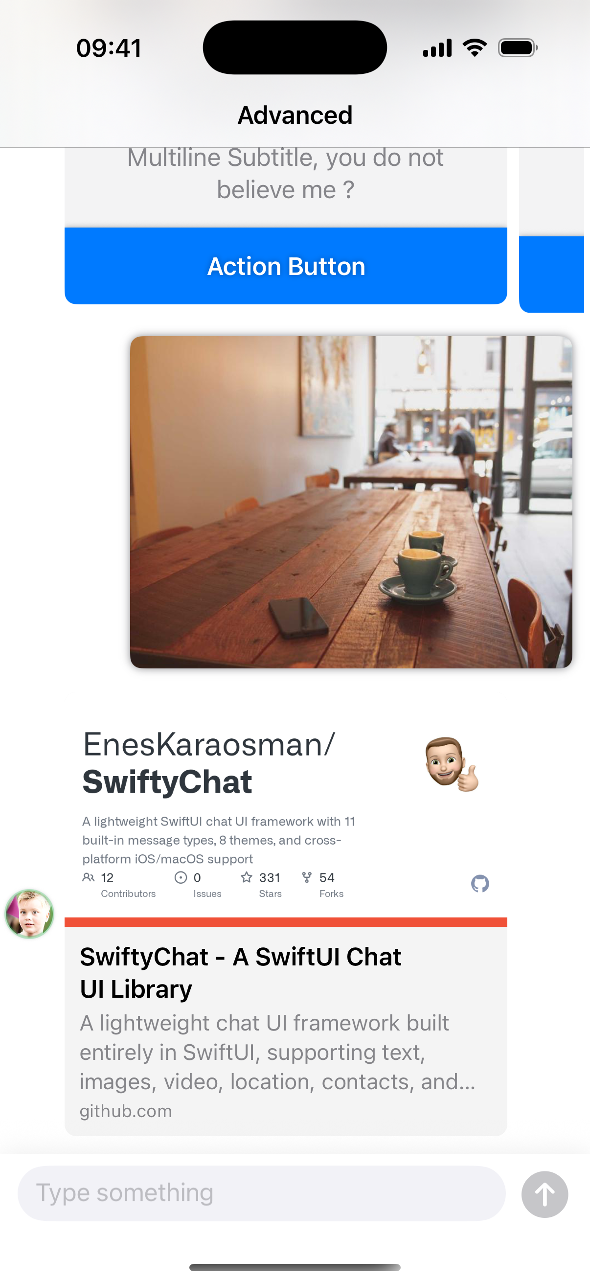 Advanced features with link preview
