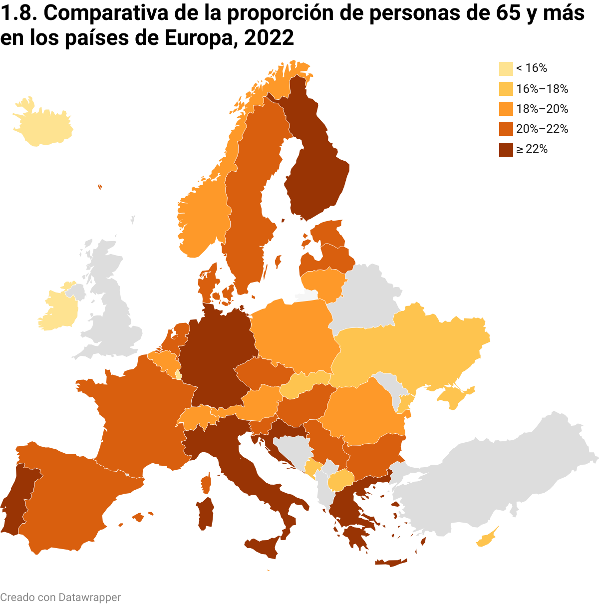 Visualización de Datawrapper