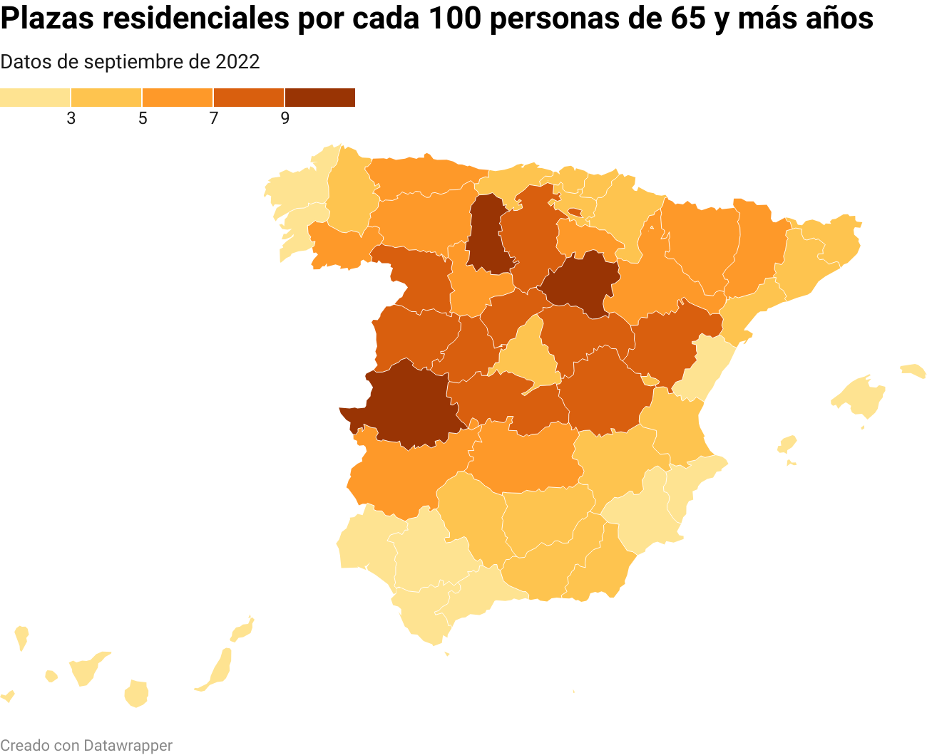 Visualización de Datawrapper