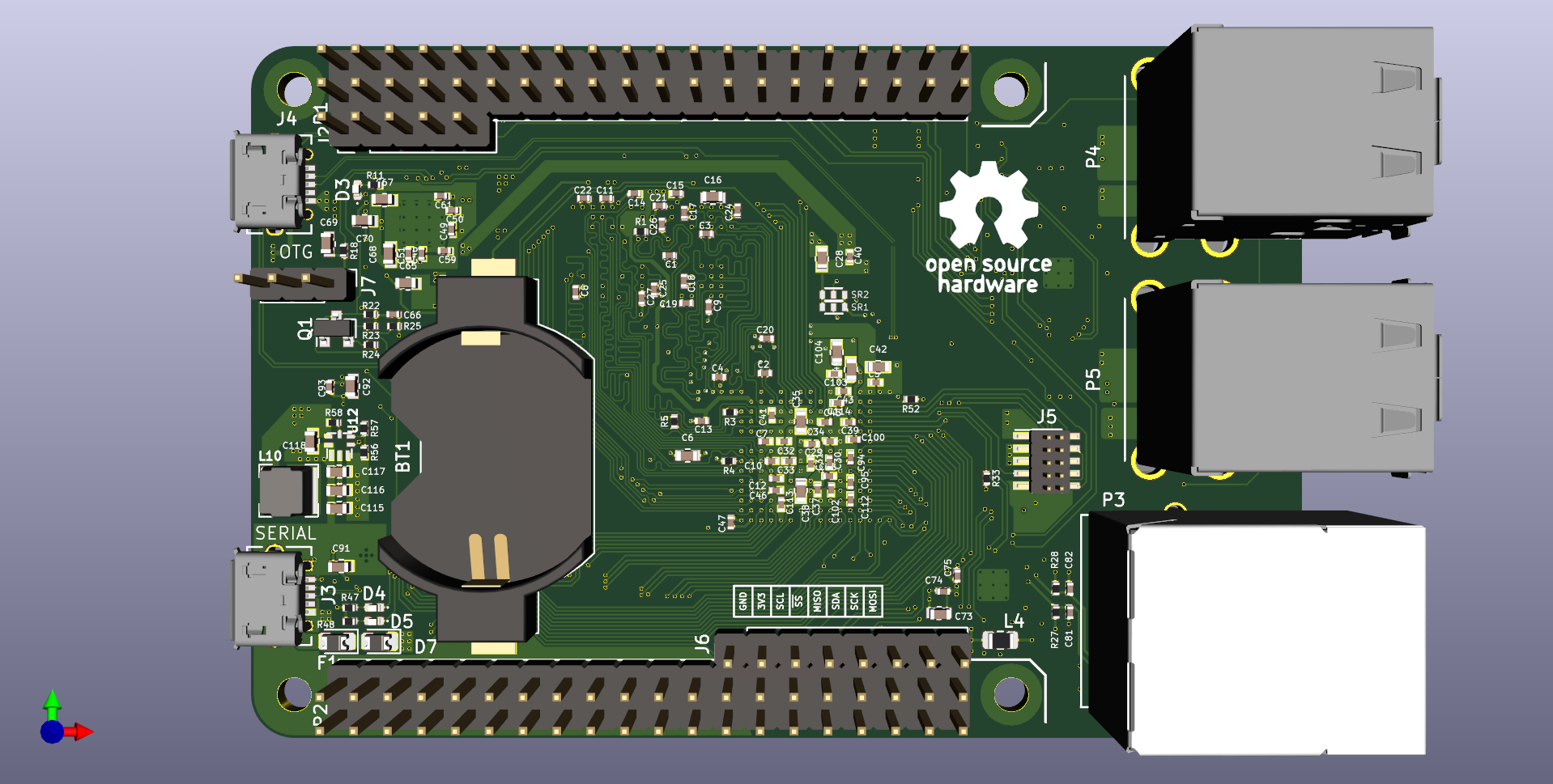 Nanoberry, from the project README