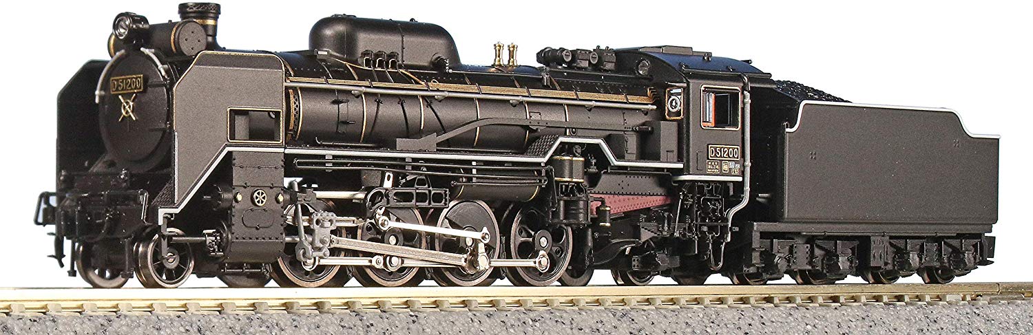 Model Steam Locomotives KATO N Scale D51 498 2016-1 Model Train