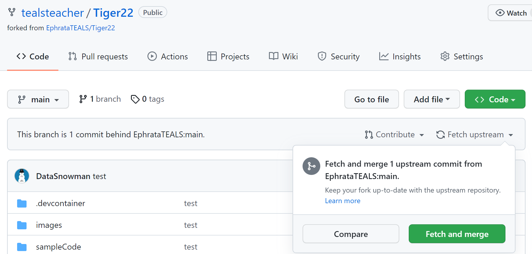 GitHub - EphrataTEALS/Tiger22: Content and Container Repo for Ephrata ...