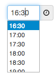 Timepicker